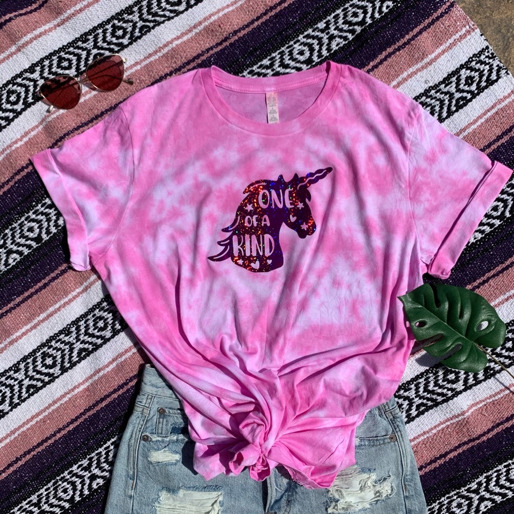 “One of a Kind” Tie Dye Handmade Shirt